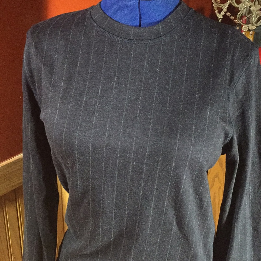 H&M Wool striped crew neck sweater women’s Small - Picture 1 of 7